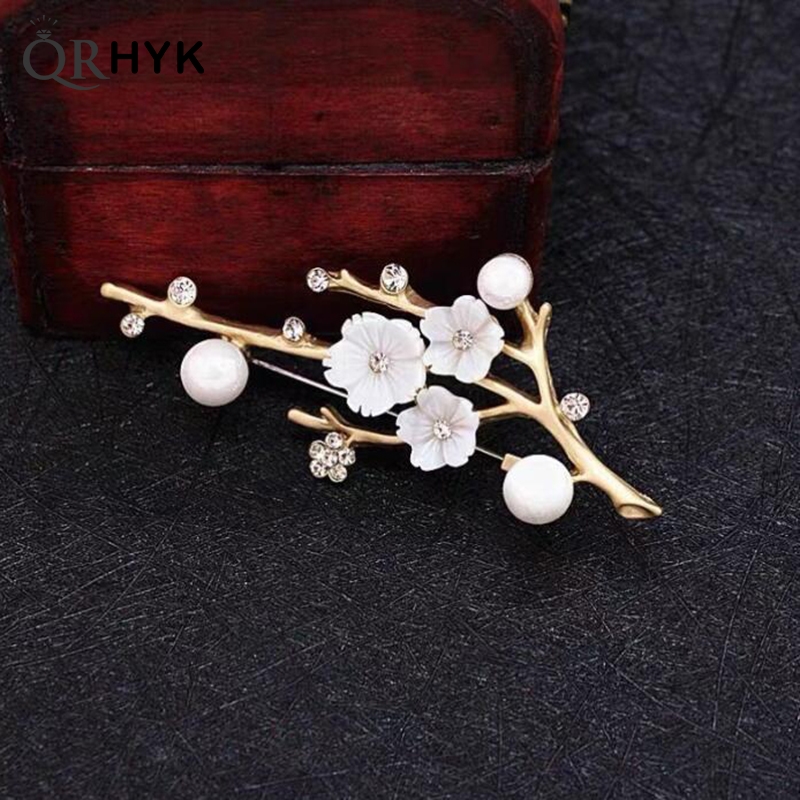 Women Accessories Bouquet - Handgemachte Pflaumen blüte Broschen Stifte Frauen