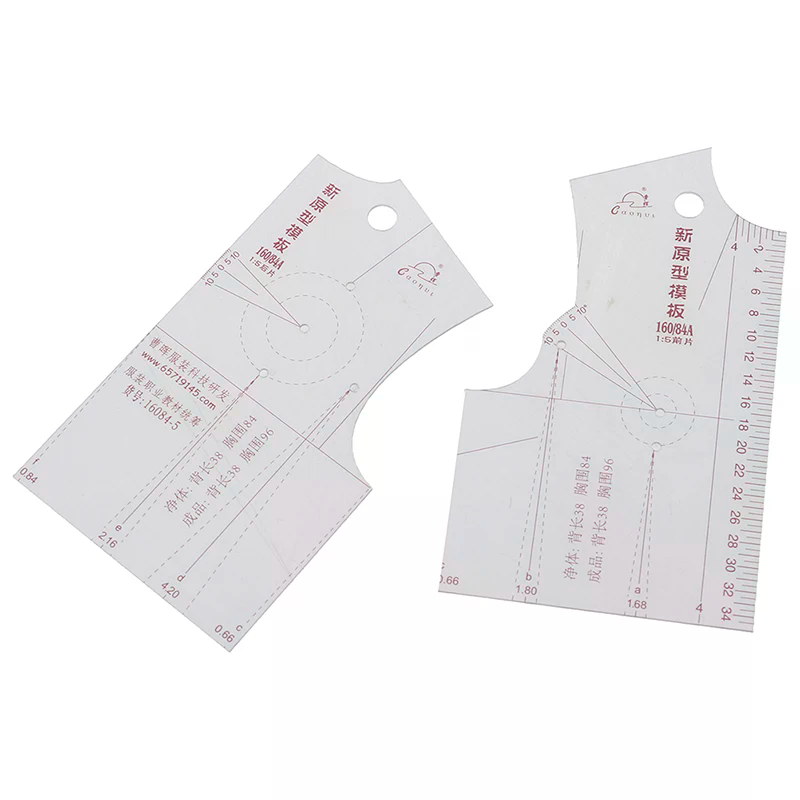 Women Accessories Drawing - 1:5 Damenkleidung Prototyp-Lineal Zeichenvorlage Werkzeuge Nähzubehör