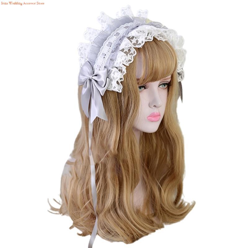 Women Accessories App - G92D Süße Schleife Haarband Kopfschmuck Maid
