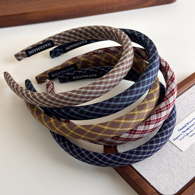 Women Accessories Online - Vintage-Stirnband für Frauen und Mädchen, College-Stil,
