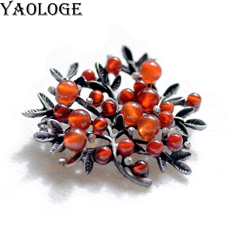 Women Accessories Bouquet - Neue Natürliche Stein Anlage Blatt Bouquet