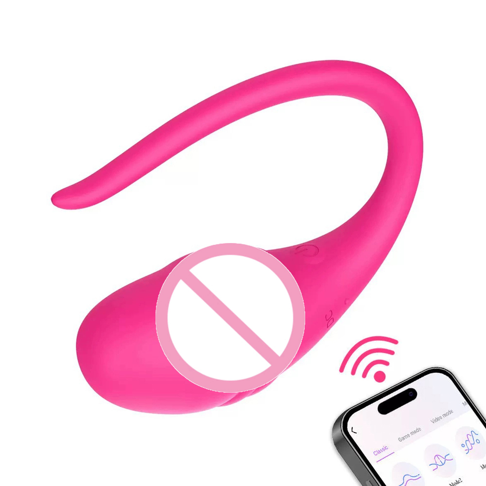 Women Accessories App - Kabelloser Bluetooth-Dildo-Vibrator-Ei für Frauen, APP-Steuerung, Klitoris-Stimulator,
