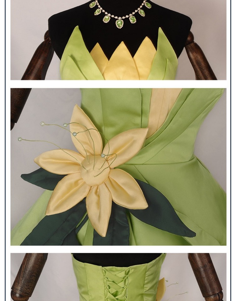 Prinzessin Tiana Kleid Cosplay – Women Knight Accessories Bewertung und Preis