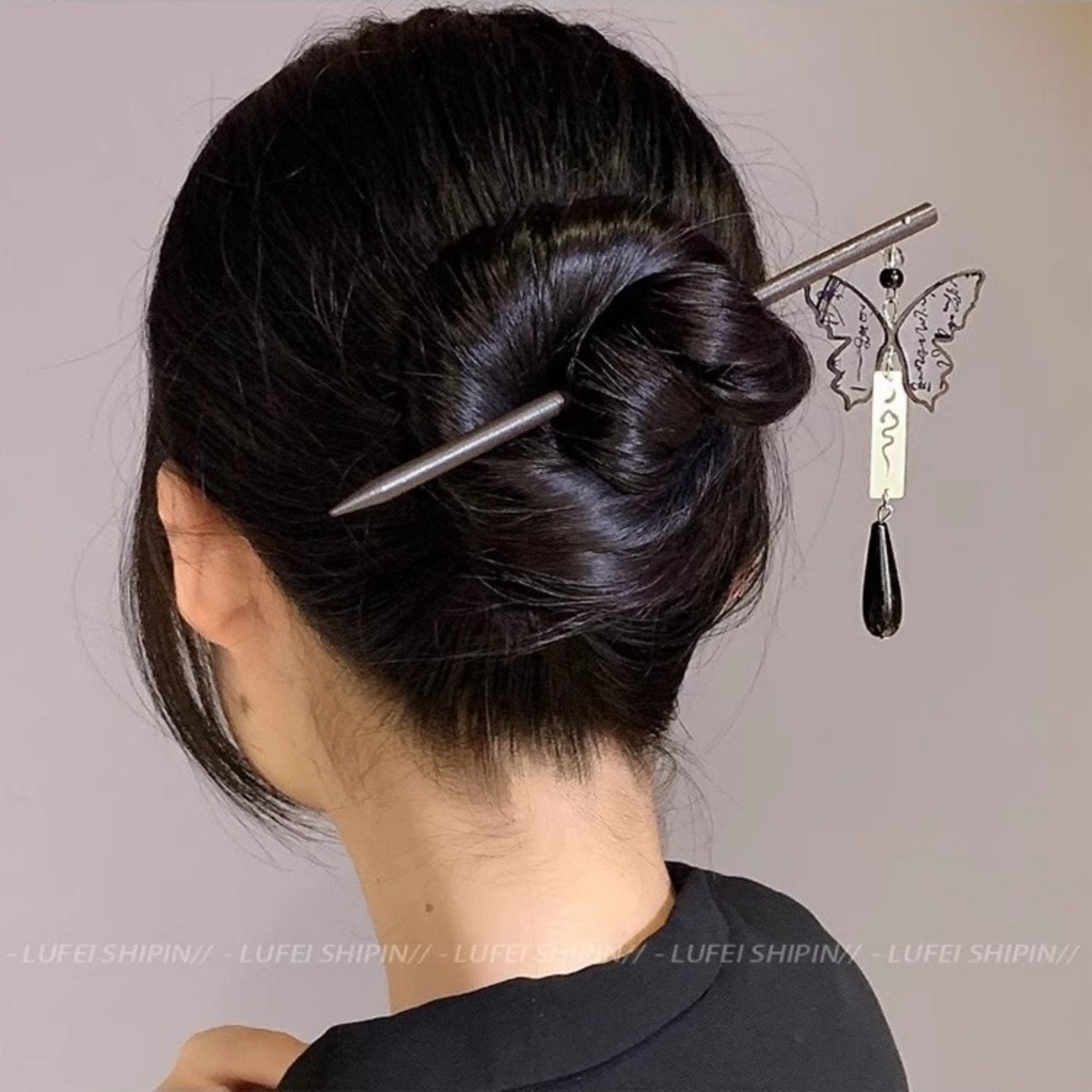 Licht Luxus Holz Quaste Haarna – Women Accessories Shop Bewertung und Preis