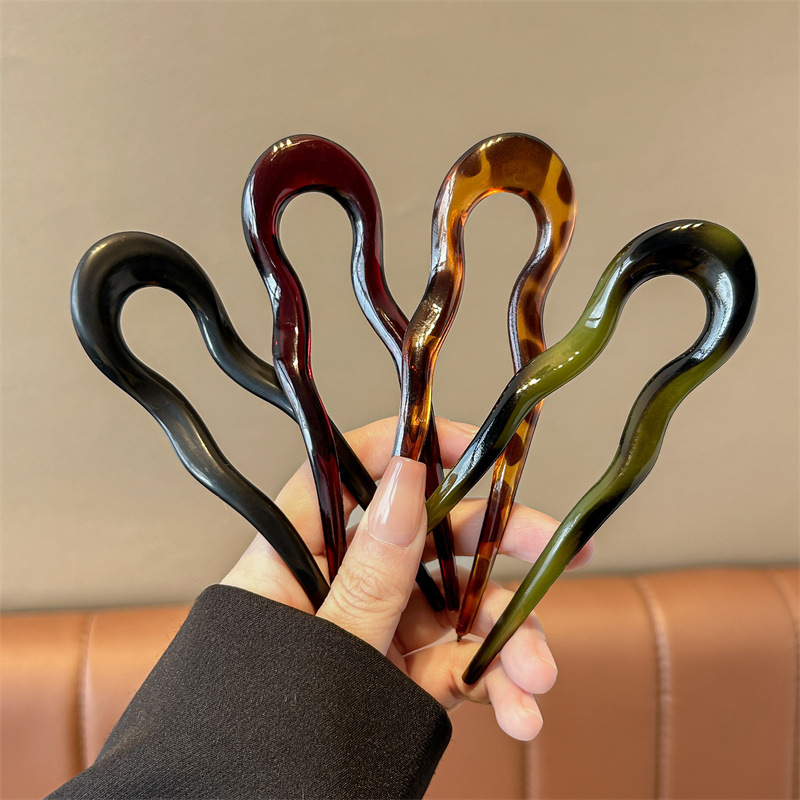 U-förmige Haargabel, modische  – Women Accessories Shop Bewertung und Preis