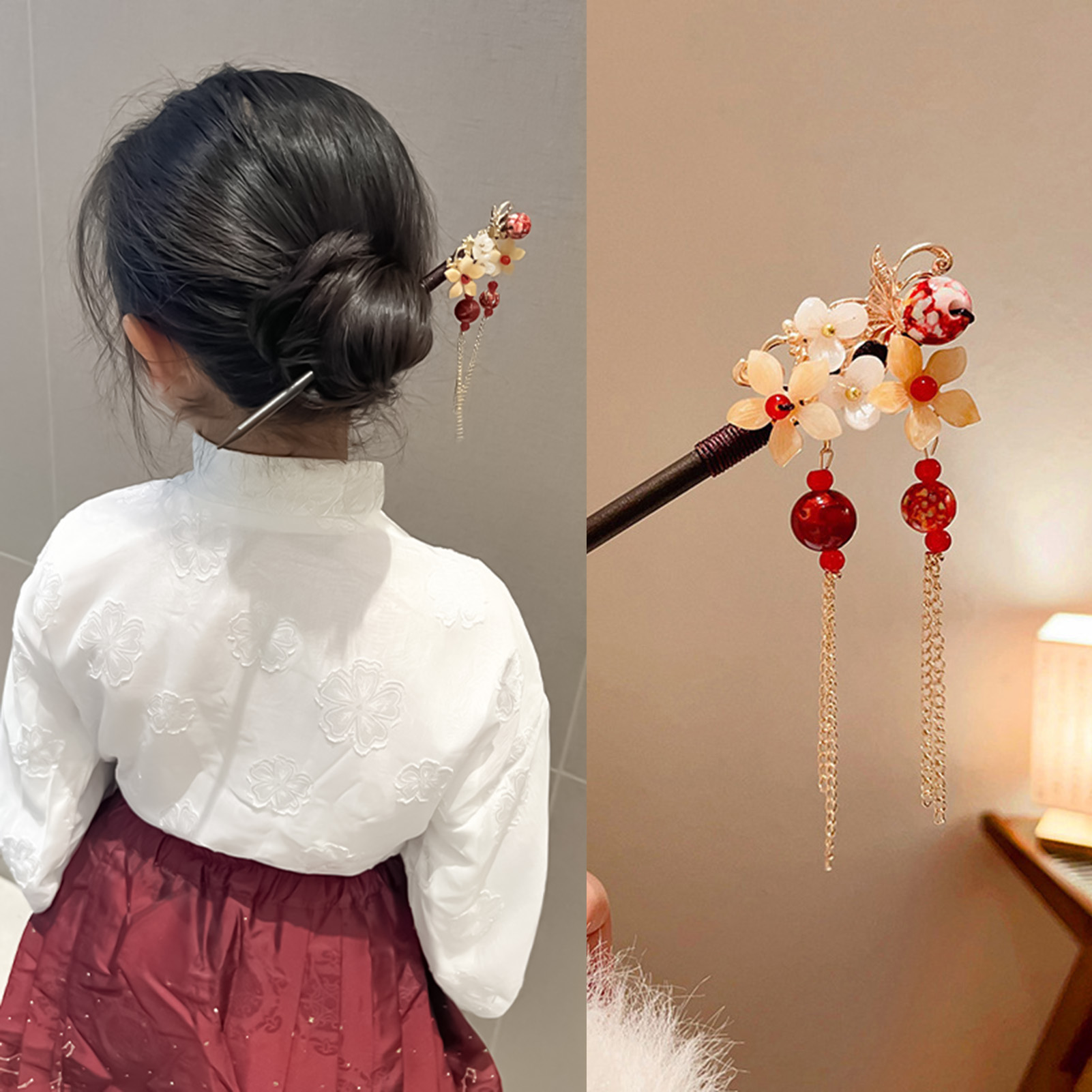 Festliche chinesische Haarnade – Women Accessories Shop Bewertung und Preis