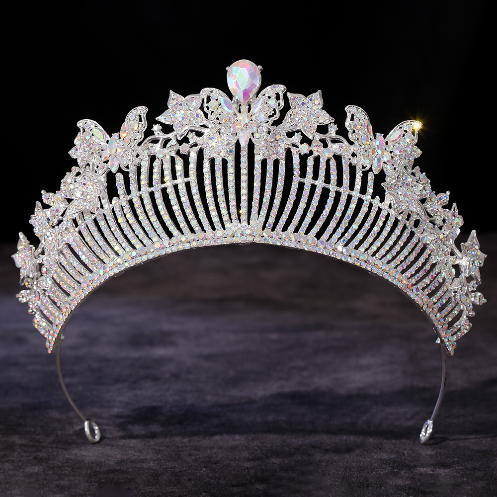 Legierungs-Lotus-Kronen-Haarsc – Women'S Hair Accessories Wedding Bewertung und Preis