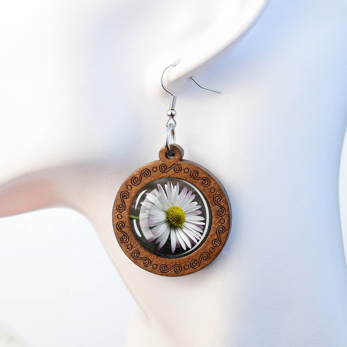 1 Paar exquisite Ohrringe mit  – Women Accessories Bouquet Bewertung und Preis