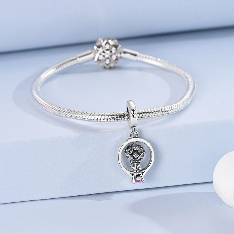 Charm-Perle aus 925er Silber,  – Women Accessories Bouquet Bewertung und Preis