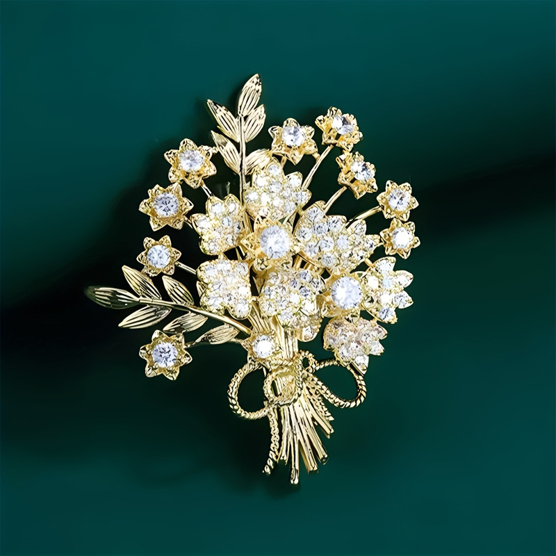 Elegante Lebensbaum-Anstecknad – Women Accessories Bouquet Bewertung und Preis