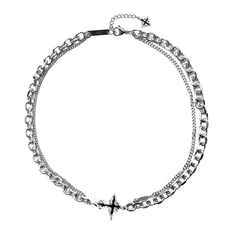 Punk Schwarzes Kreuz Anhänger  – Women'S Emo Accessories Bewertung und Preis