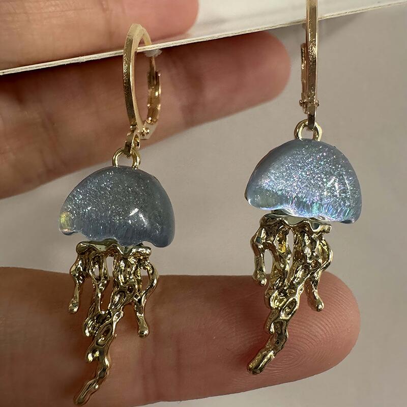 Süße blaue Qualle Ozean Anhäng – Women'S Emo Accessories Bewertung und Preis