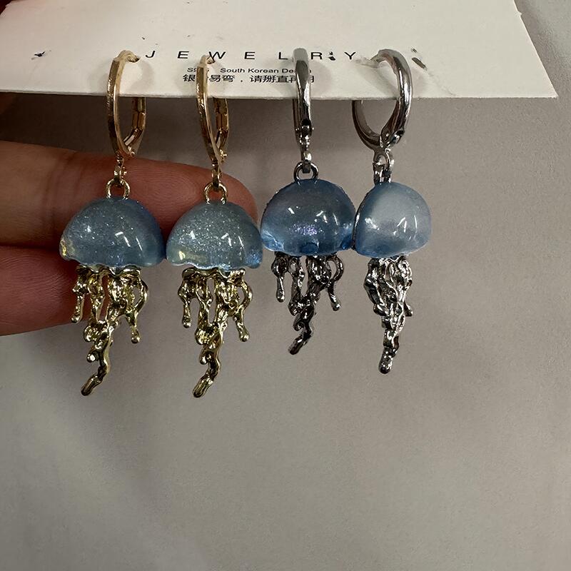 Süße blaue Qualle Ozean Anhäng – Women'S Emo Accessories Bewertung und Preis