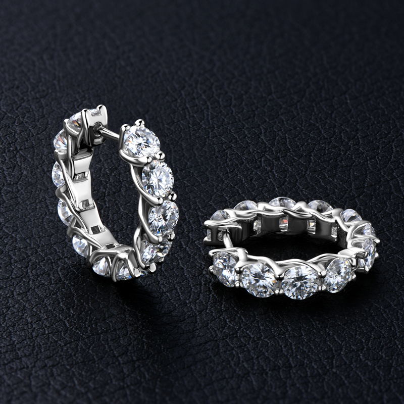 Luxuriöse 4mm Moissanit Eterni – Women'S Emo Accessories Bewertung und Preis