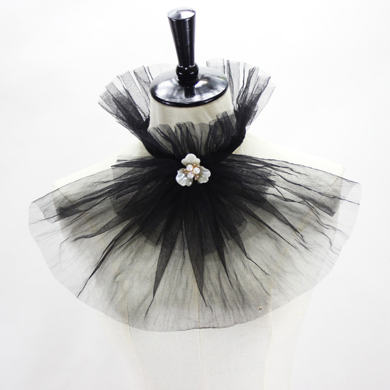 Vintage-Stil, Stehkragen, Tüll – Women'S Vintage Accessories Bewertung und Preis