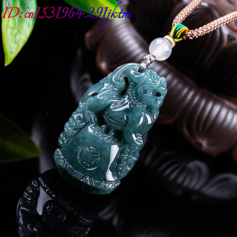 Burmesischer Jadeit Pixiu Anhä – Women'S Vintage Accessories Bewertung und Preis