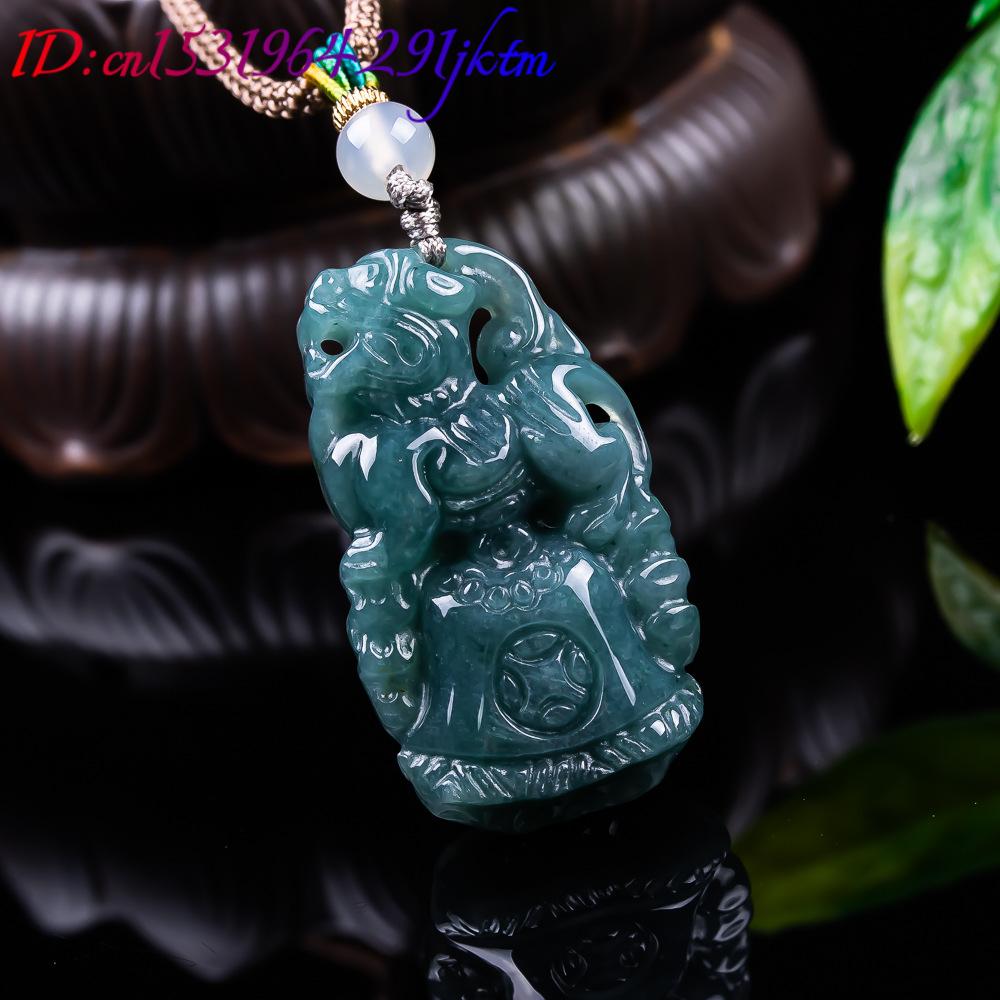 Burmesischer Jadeit Pixiu Anhä – Women'S Vintage Accessories Bewertung und Preis