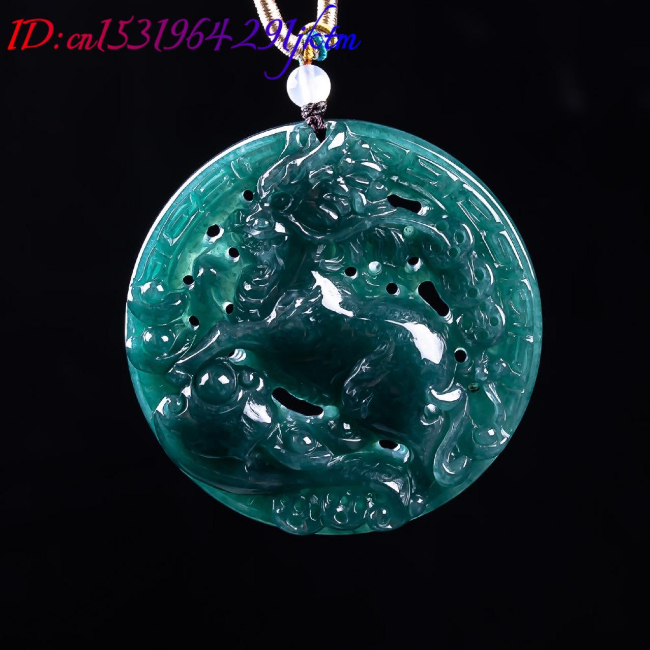 Burmesischer Jadeit-Drachenanh – Women'S Vintage Accessories Bewertung und Preis