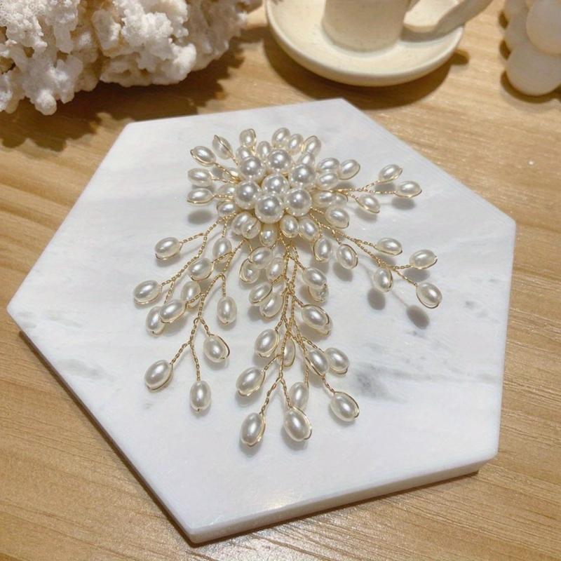 Elegante Vintage-Perlenblumen- – Women Accessories Bouquet Bewertung und Preis