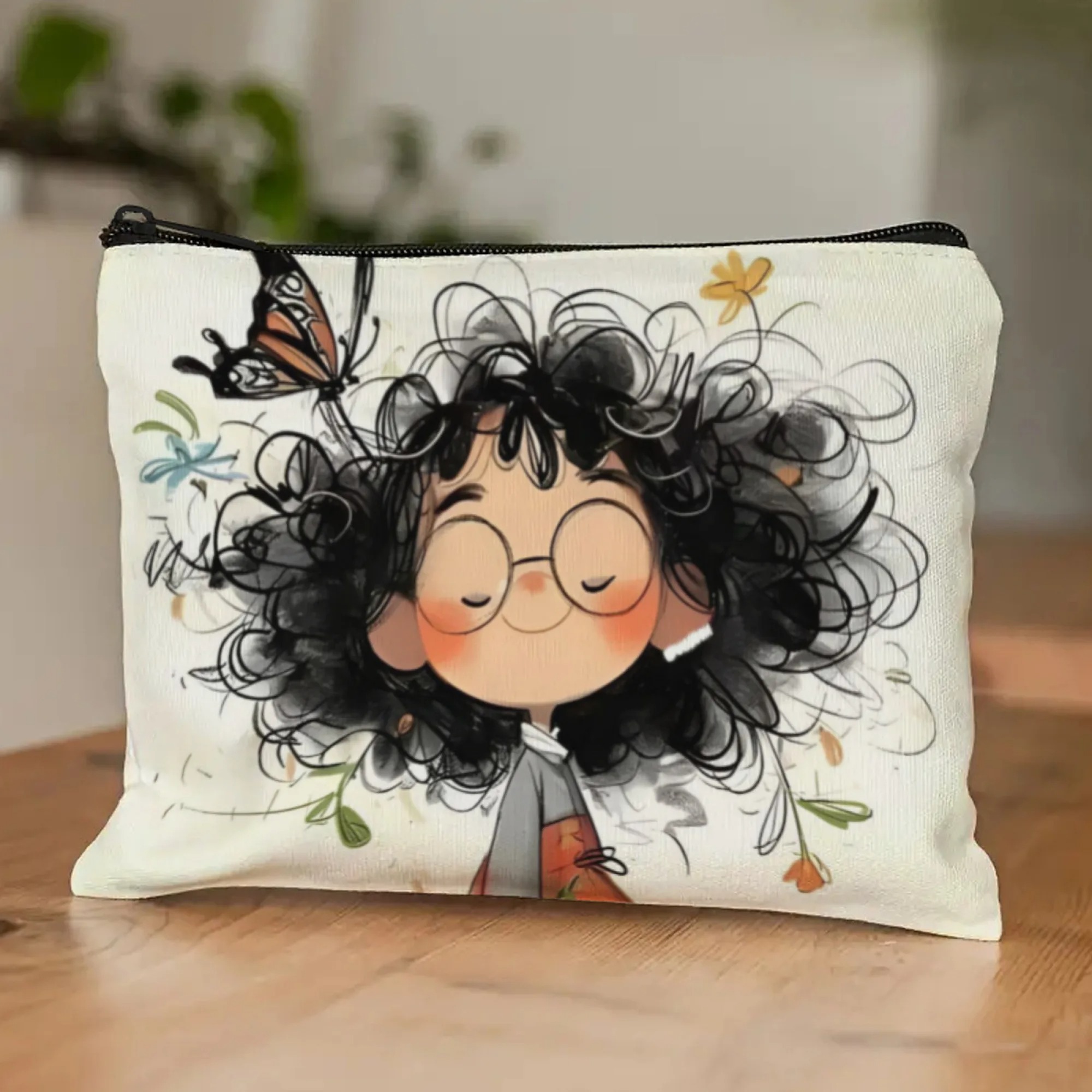 Cartoon Mädchen Make-up Tasche – Women Accessories Pouch Bewertung und Preis