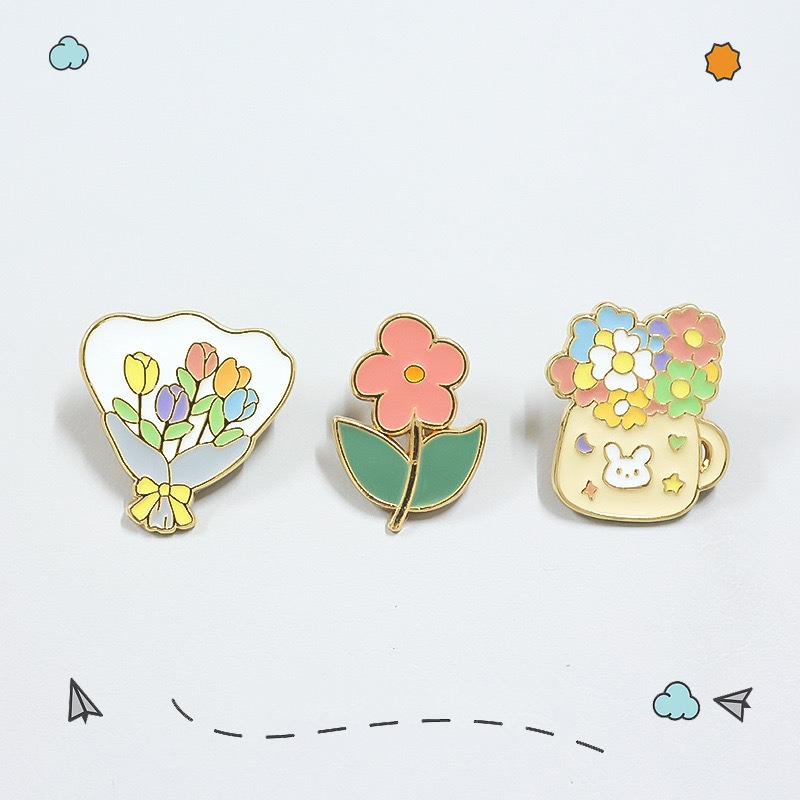 Neue Handstrauß-Brosche, süßer – Women Accessories Bouquet Bewertung und Preis