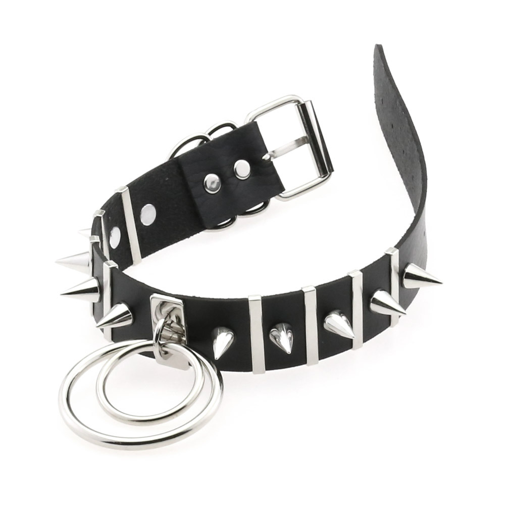 Big Spikes Halsband Leder Krag – Women'S Emo Accessories Bewertung und Preis