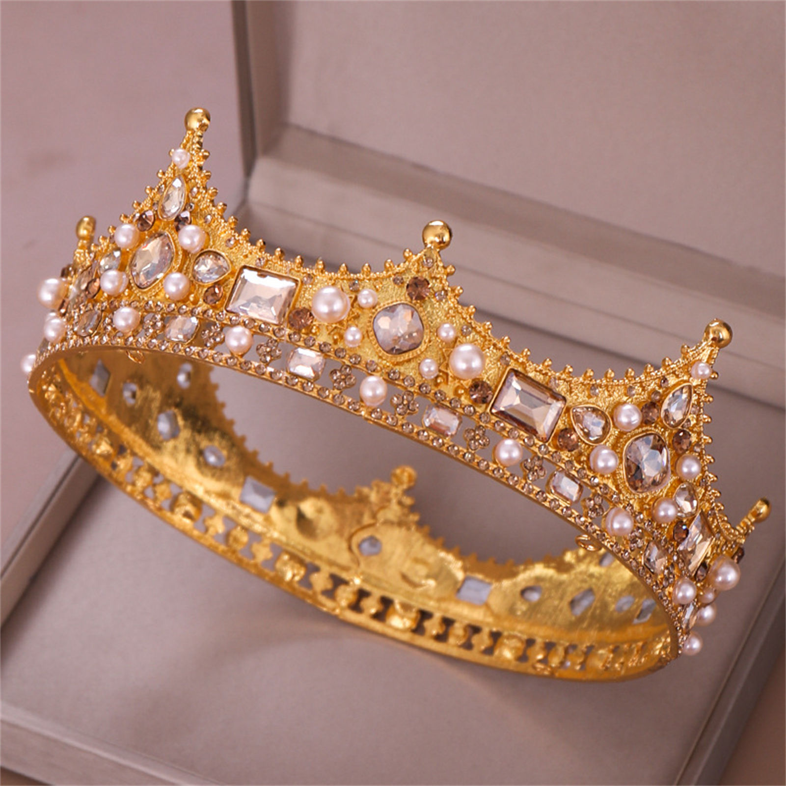 Legierung Krone Tiara Retro Br – Women'S Hair Accessories Wedding Bewertung und Preis